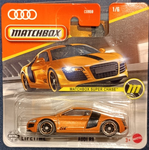 Matchbox super chase audi - chase, r8