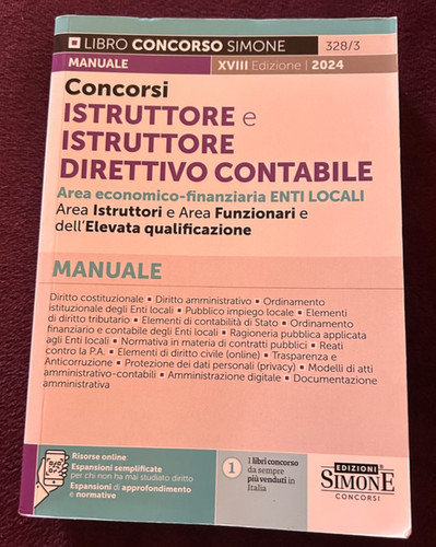 Libro concorso simone area - libro,