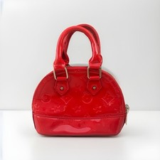 Borsa Alma PM Monogram Vernis in pelle verniciata con manico superiore LEGGERE DESCRIZIONE