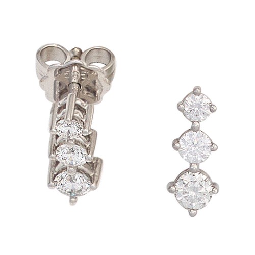 Orecchini diamanti brillanti - orecchini, 6
