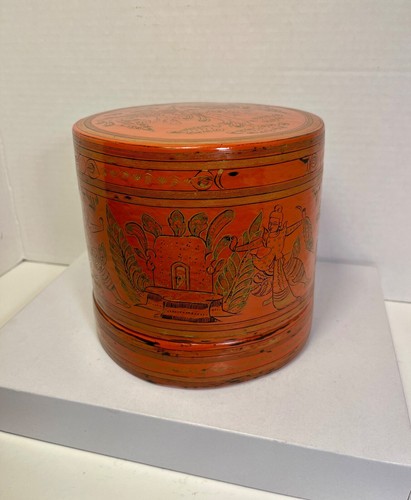 Antica scatola betel birmana - scatola,