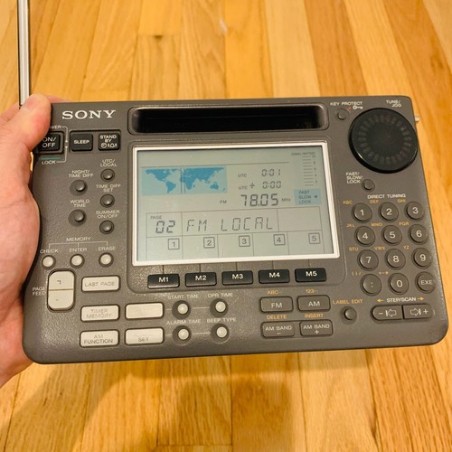 Sony icf sw55 radio ricevitore - sony,