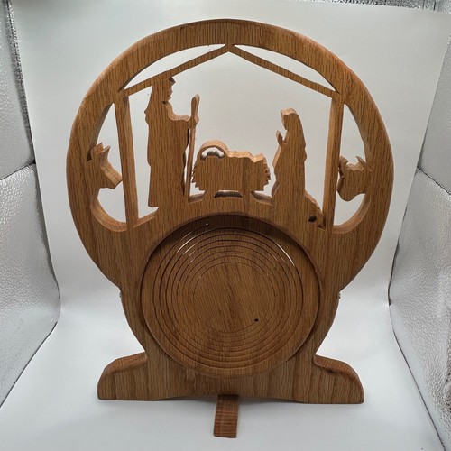 Presepe artigianale legno - presepe,