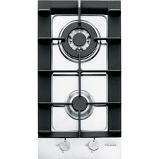 Piano cottura a Gas Electrolux FD4-1OV nero e acciaio come nuovo