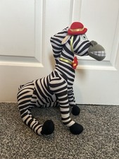Peluche Madagascar 3 Marty la Zebra Dreamworks giocattolo morbido per bambini alto 29 cm!