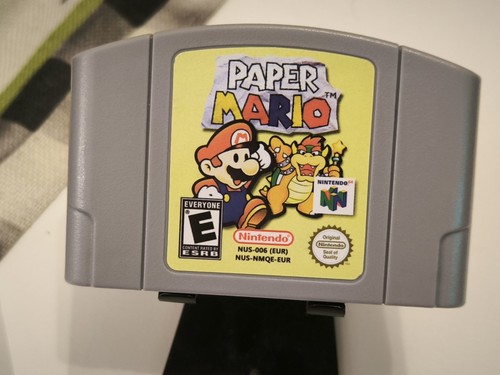 Paper mario nintendo n64 - paper,