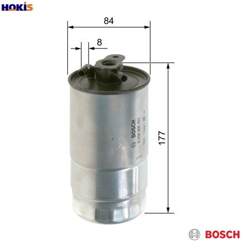 Filtro carburante 450 - carburante,
