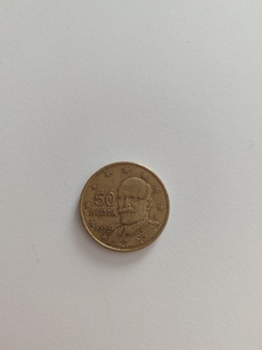Moneta centesimi grecia - moneta, 50