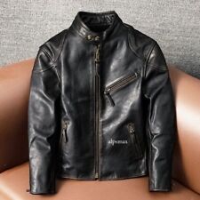 Giacca vera pelle uomo