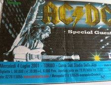Biglietto Concerto ACDC Tour