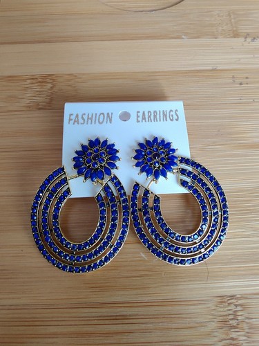 Orecchini pietra blu - orecchini,