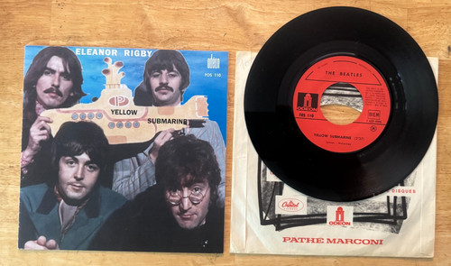 French sp the beatles - 7",