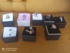 ANELLI ARGENTO VINTAGE COBRA,LEONE, COCCODRILLO,CHIAVE ETC 