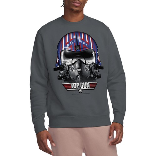 Felpa con casco - top, gun