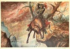 GONZAGA GIOVAN FRANCESCO Opera Grafica Litografia in tavola in policromia Arte