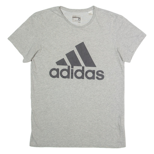 Adidas maglietta uomo grigia - grigia, s