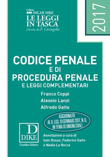 Codice penale di - penale,