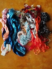  Set 20 Matassine Mouliné antico da ricamo  in seta colori assortiti 