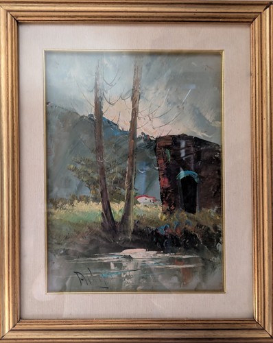 Quadro stile macchiaioli - quadro,