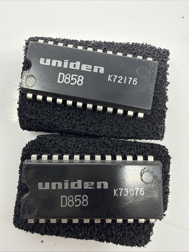 Pair uniden d858 dip chips - d858,