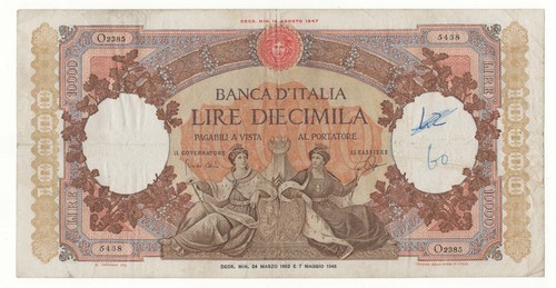 10000 lire repubbliche - 10000,