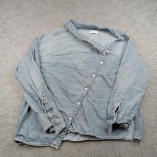 Zara camicia uomo 2XL blu