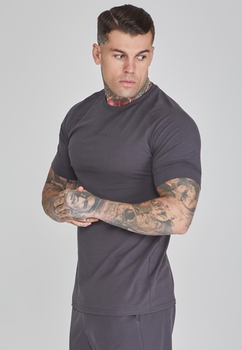 Shirt uomo siksilk - t-shirt, grigio
