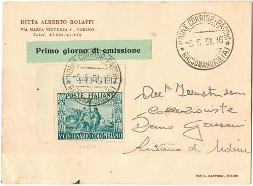 Repubblica fdc centenario - 5°,
