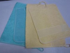 SET ASILO 2 PEZZI (SALVIETTA+BAVAGLIA) DA RICAMARE