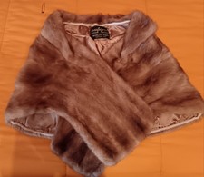 Stola vera pelliccia di visone, perfetta senza segni usura, come nuova