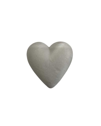 Cuore polistirolo bianco - cuore,