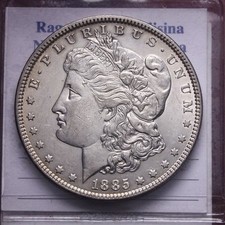 NL* USA 1 DOLLARO ARGENTO SILVER MORGAN 1885 Conservazione TOP  super prezzo 4