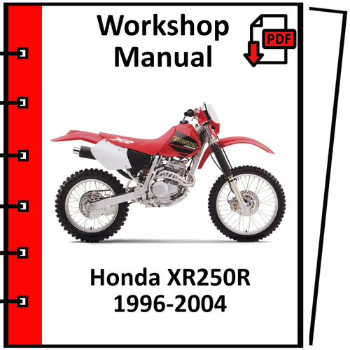 Honda xr250r 1999 - xr250r, 2000