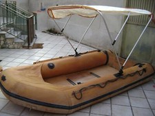 Gommone paiolato in legno di mt.350 richiudibile in un sacco.