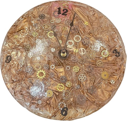 Orologio resina 32cm - resina,