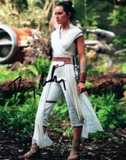 Daisy Ridley foto autografata
