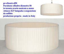 Paralume cilindro d50