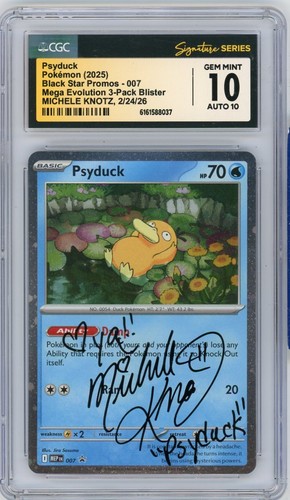 Cgc gem mint auto 10 - cgc,