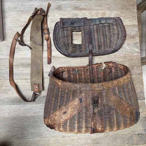 Cestino creel pesca vintage - pesca,