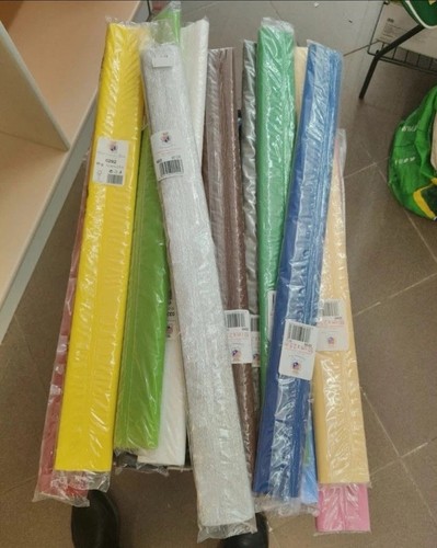 Stock 100 rotoli carta - , crespa
