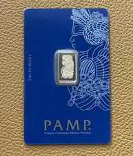 Lingote Oro 999.9 PAMP 2,5