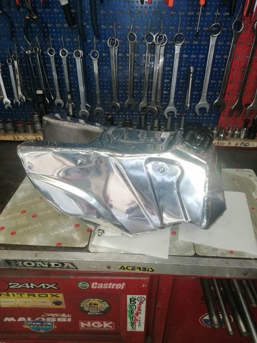 Serbatoio alluminio honda - serbatoio, xr