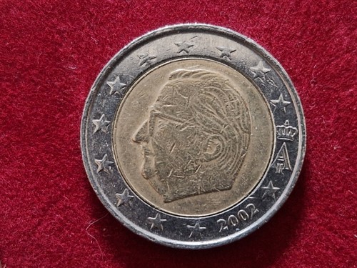 Moneta euro belgio 2002 - euro,