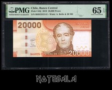 CILE 20000 20.000 PESOS 2019