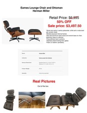 Eames Lounge Chair and Ottoman