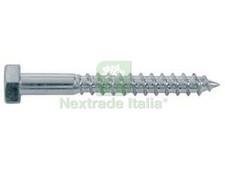 50PZ VITE TIRAFONDI PER LEGNO