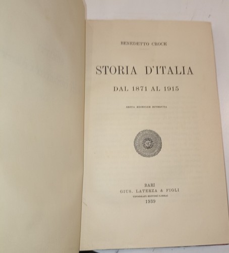 Storia italia dal 1871 - d'italia,