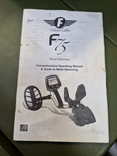 Fisher f75 metal detector - fisher,