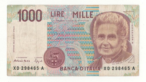 1000 lire montessori - 1000,