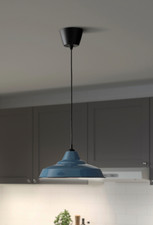 IKEA TRETTIOEN Pendant Lamp, Blue  Colour, 38 cm, 15" Brand NEW